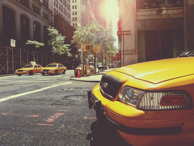 Yellow Taxi Cab